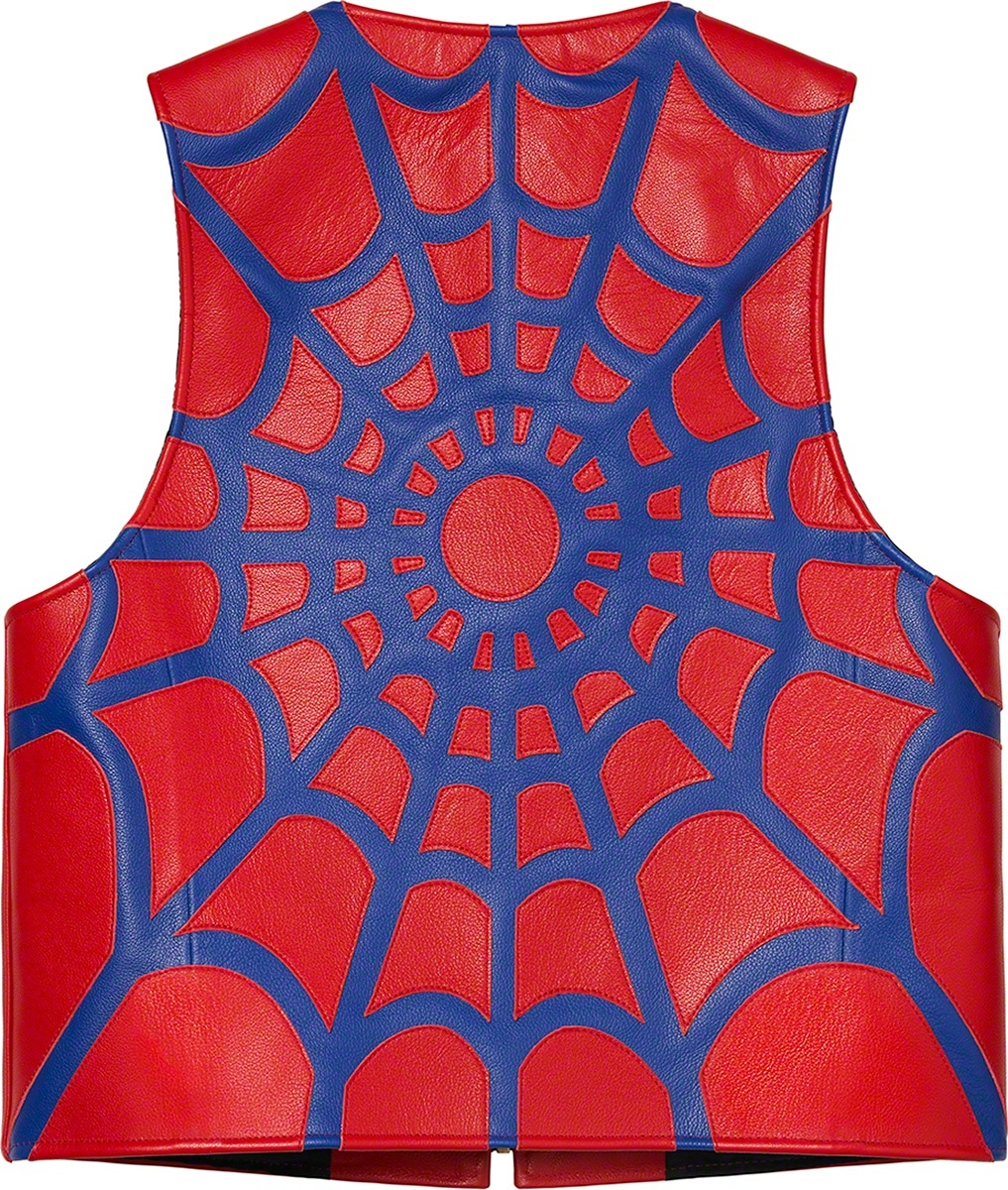 Supreme®/Vanson Leathers® Spider Web Vest view 7